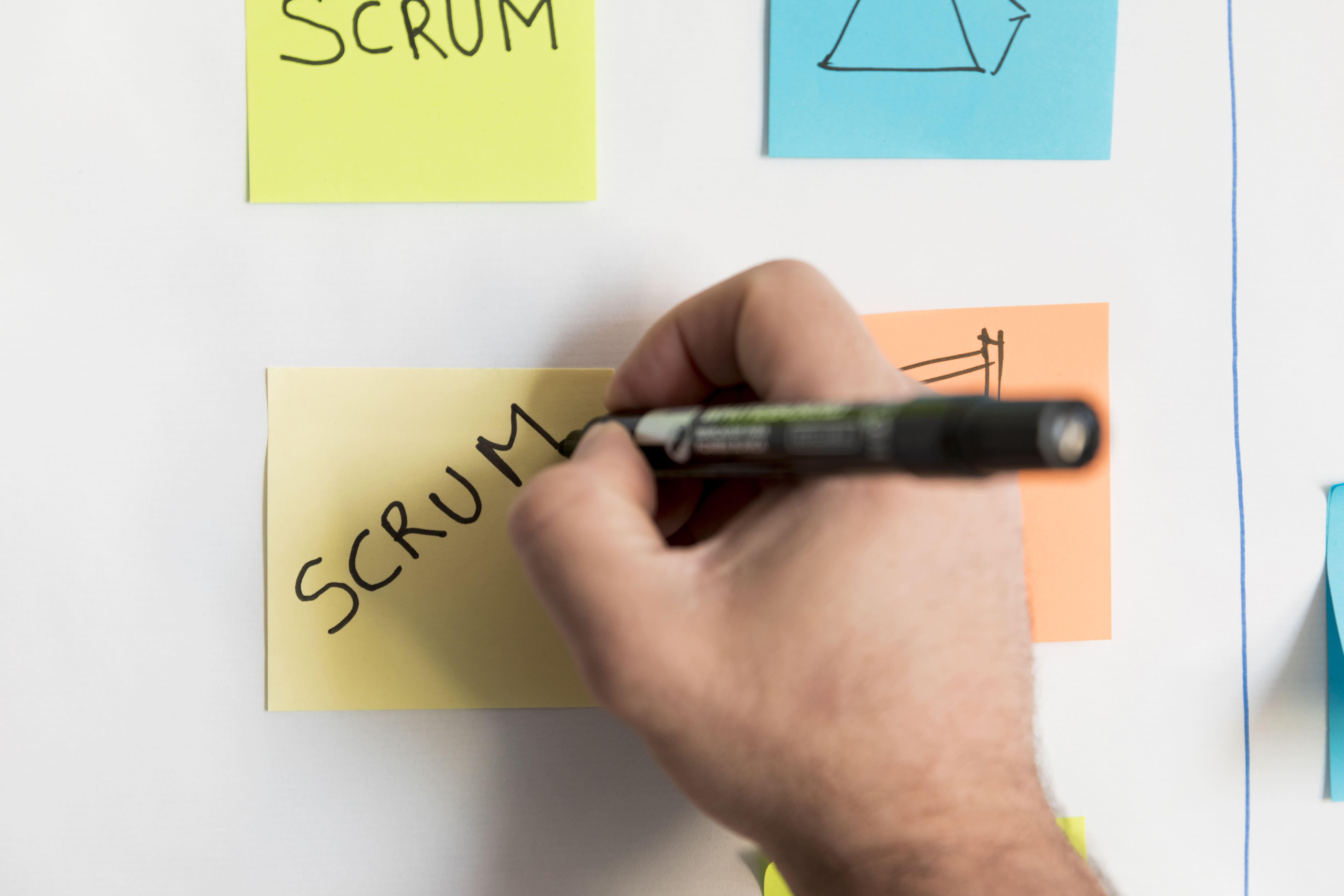 scrum-hand-writing